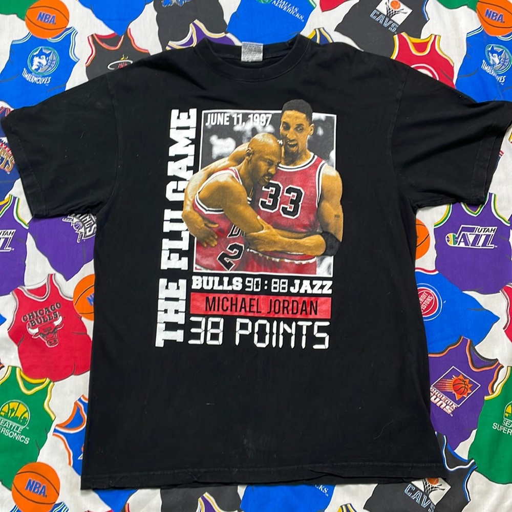 Vintage Style Chicago Bulls Rap Style Shirt - Picture 1 of 3